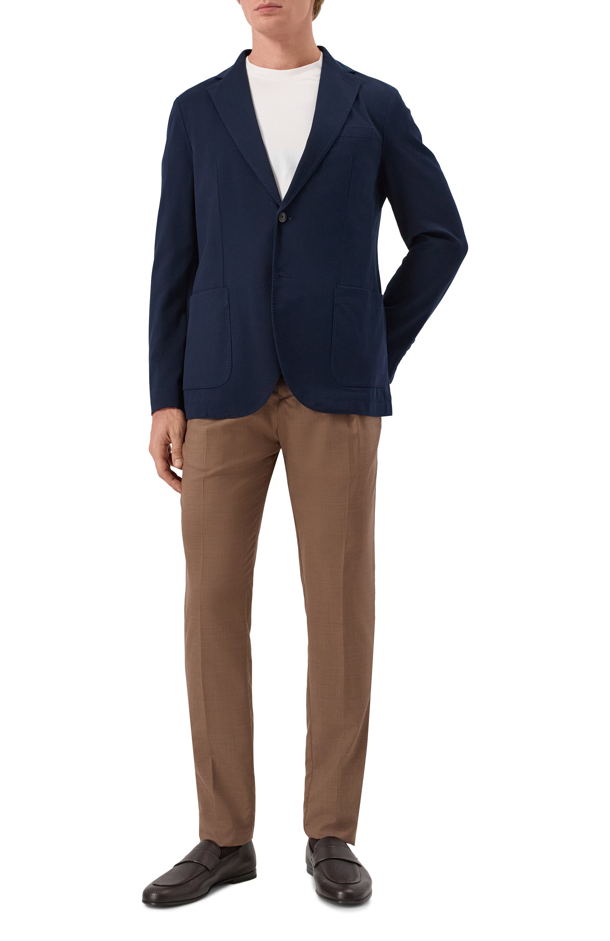 Кожаные лоферы BARRETT, арт. 221U072.3, фото 2