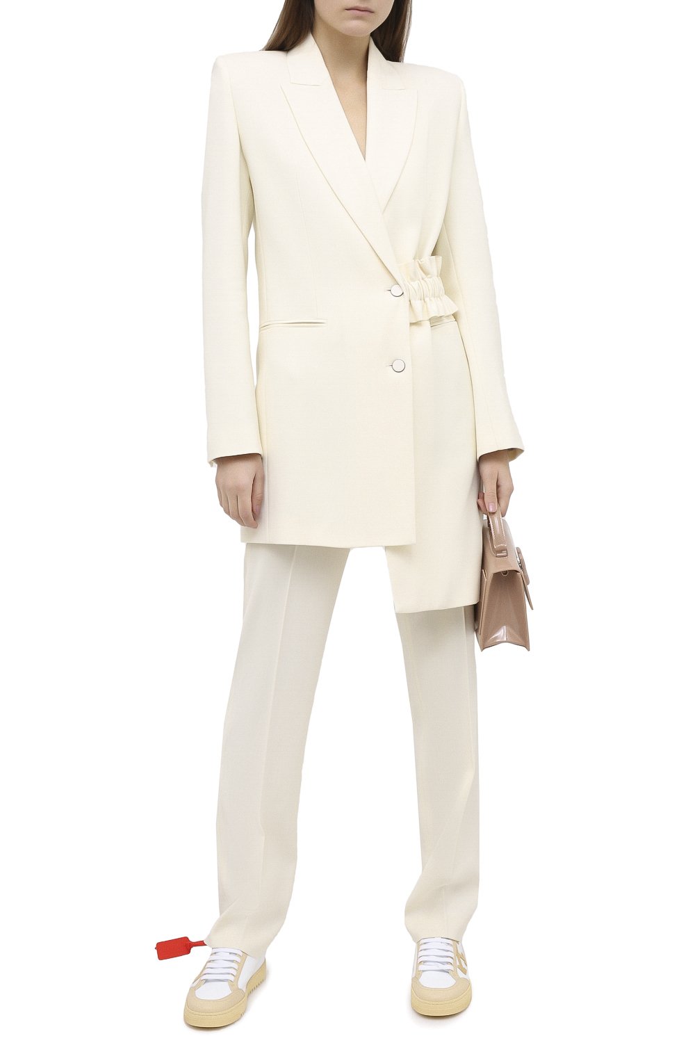 Жакет из вискозы и шерсти OFF-WHITE, арт. 0WEF057F20FAB0036110, фото 2