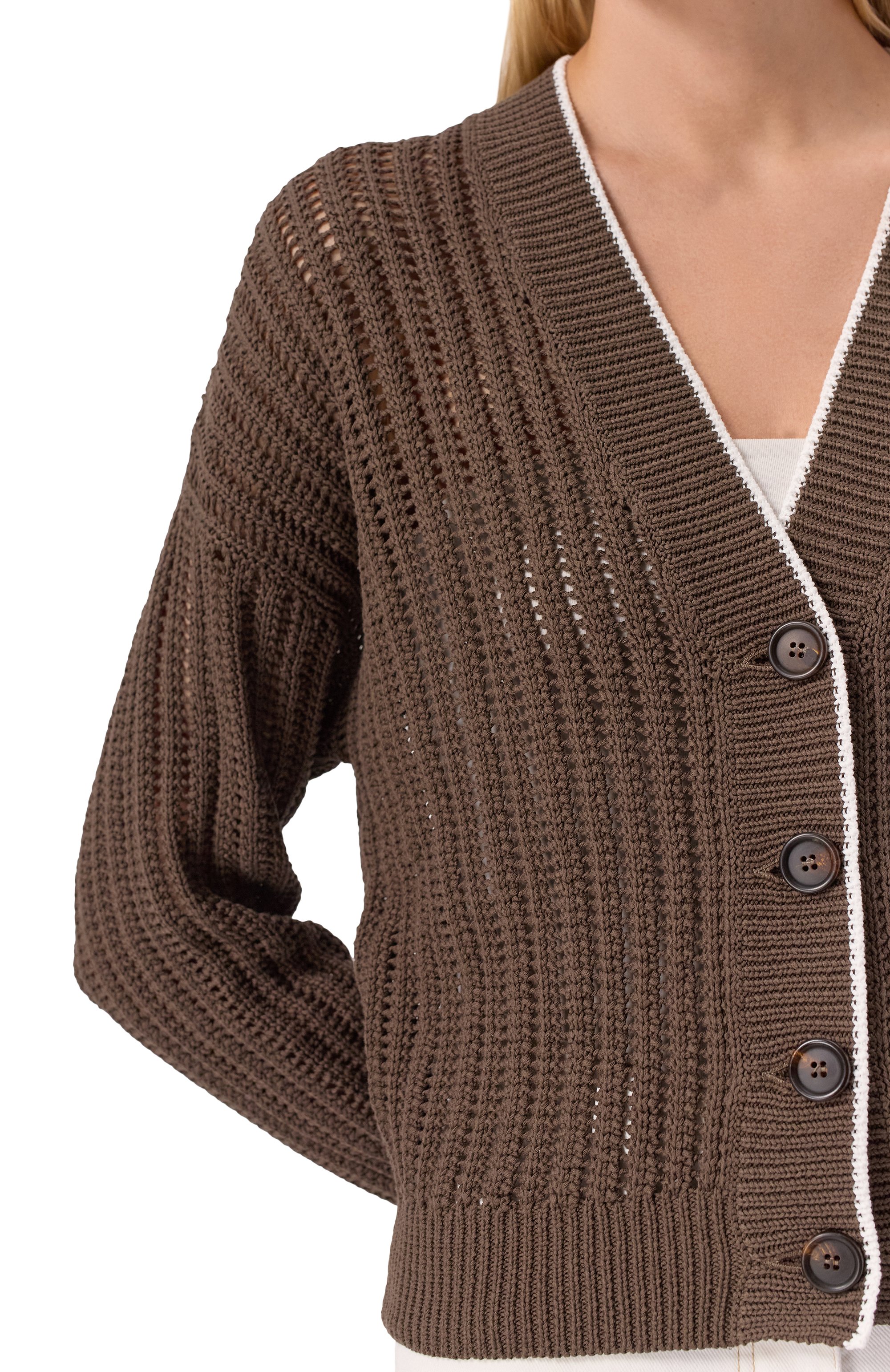 Хлопковый кардиган BRUNELLO CUCINELLI, арт. MSB582016, фото 5