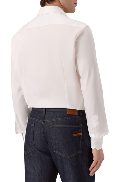 Хлопковая сорочка STEFANO RICCI, арт. MC007132/R600, фото 4