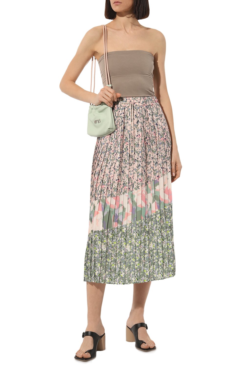 Плиссированная юбка BOSS разноцветного цвета по цене 23500 руб., арт. 50488635, фото 2 Плиссированная юбка BOSS, арт. 50488635, фото 2