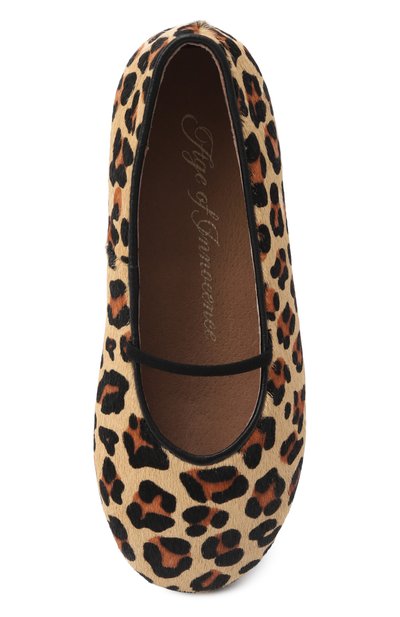 Кожаные балетки daphne AGE OF INNOCENCE, арт. 000483/DAPHNE ANIMAL PRINT/29, фото 4