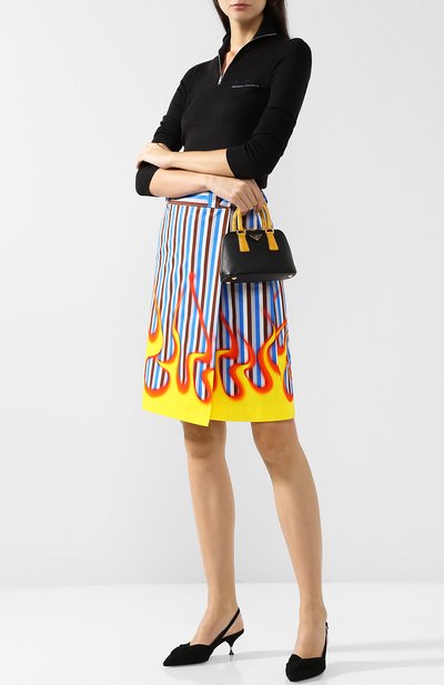 Сумка-тоут mini promenade PRADA, арт. 1BH851-2EVM-F0Q5I-1, фото 2