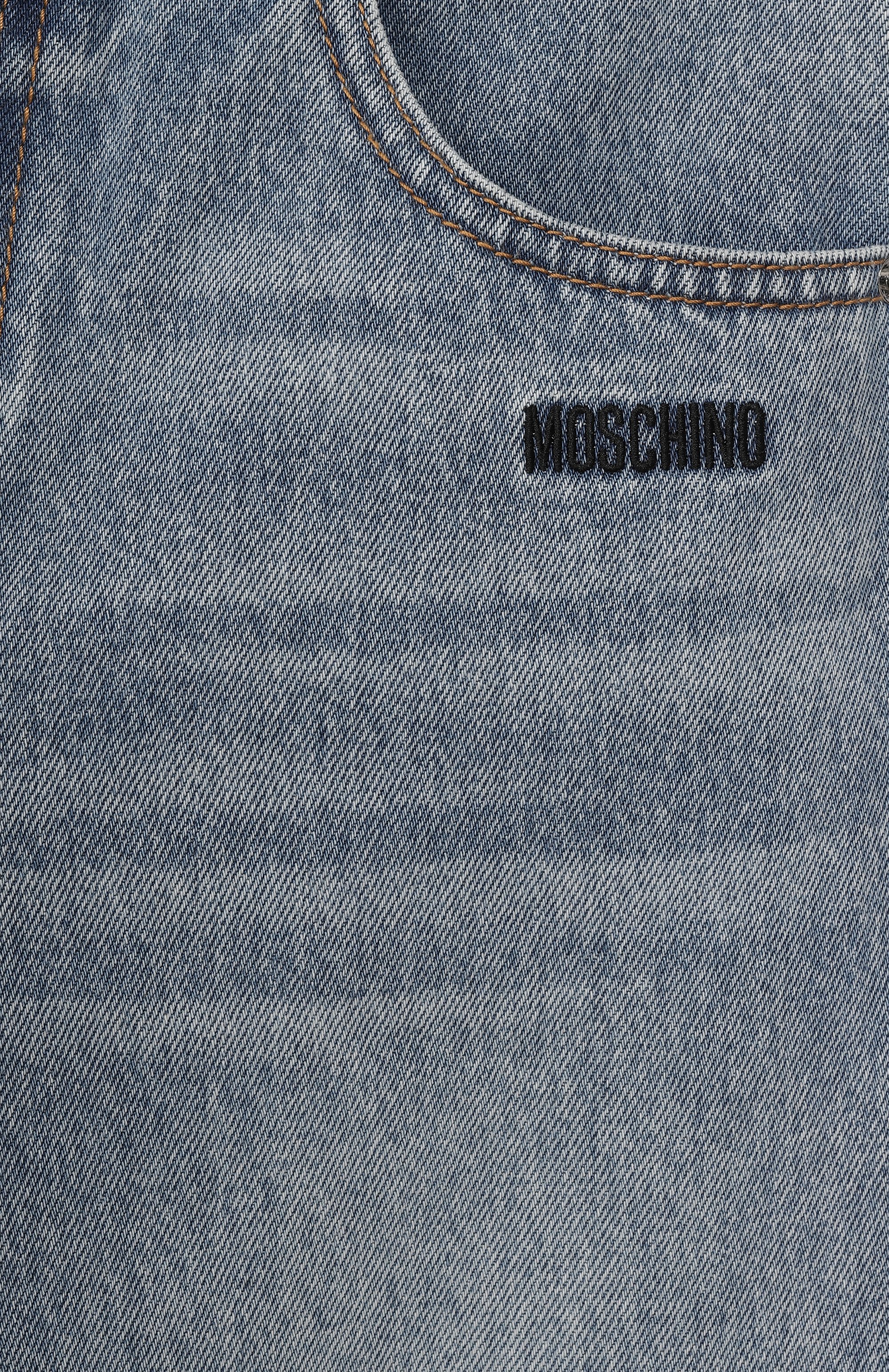 Джинсовые шорты MOSCHINO, арт. HUQ02J/L0E35, фото 3