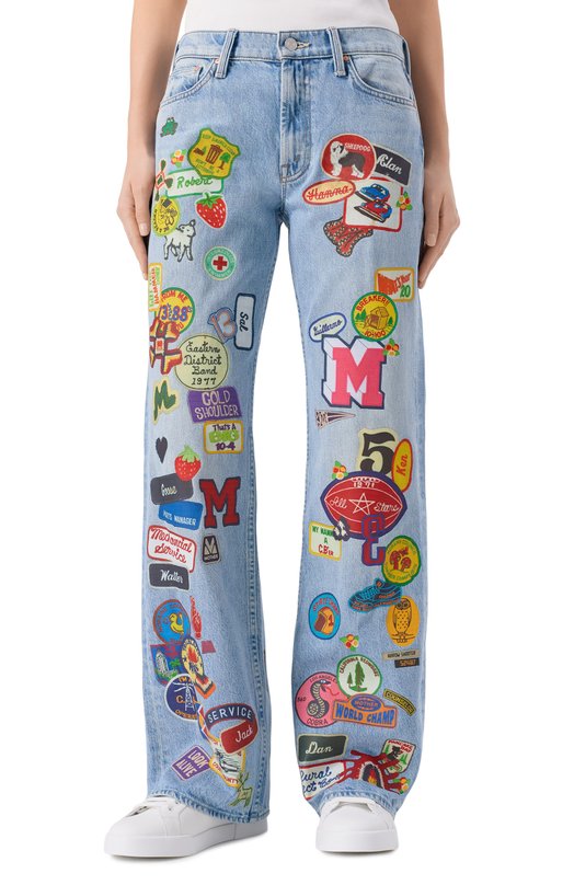 Джинсы Bookie Sneak Mother 10895-1085/THE B00KIE SNEAK (SUPERI0R) Голубой  10895-1085/THE B00KIE SNEAK (SUPERI0R) Фото 3