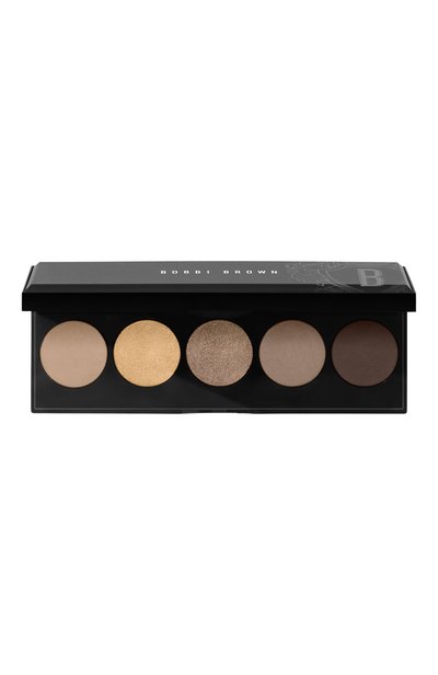 Женские палетка теней bare nudes eye shadow palette, оттенок smokey nudes (5,5g) BOBBI BROWN, арт. H8D3-01