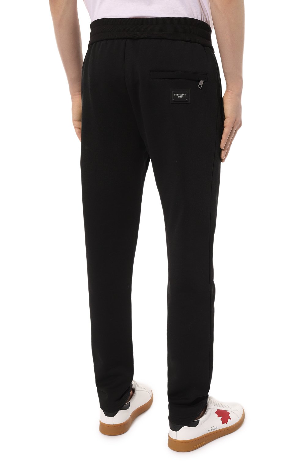 Хлопковые брюки DOLCE & GABBANA, арт. GZ12AT/G7M4Y, фото 4