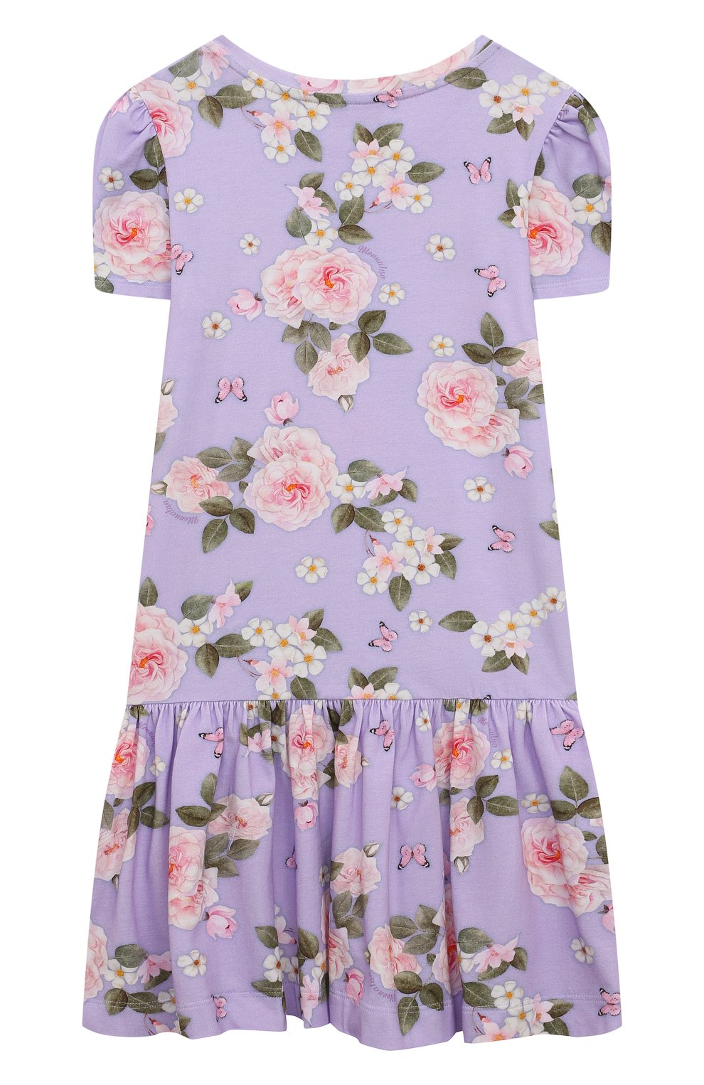 Хлопковое платье MONNALISA, арт. 11C922, фото 2