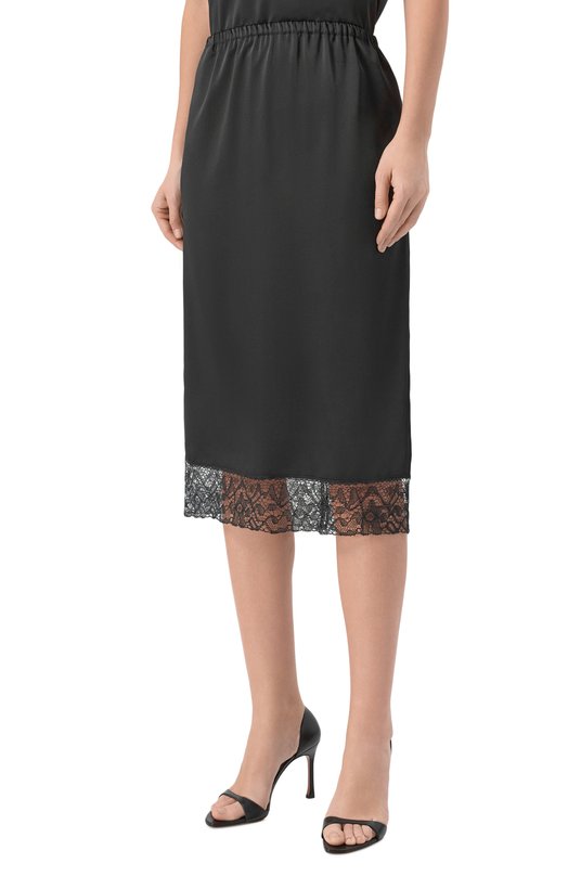 Юбка Weekend Max Mara WKDDI0RAMA Чёрный  WKDDI0RAMA Фото 3