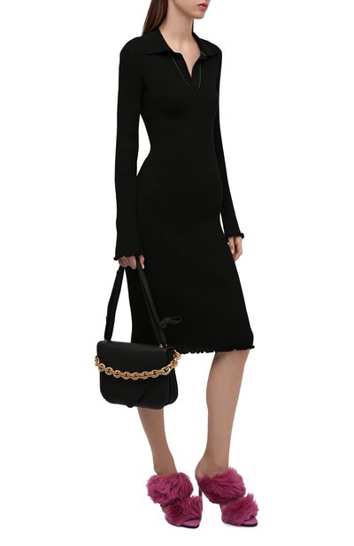 Хлопковое платье BOTTEGA VENETA, арт. 672040/V16U0, фото 2