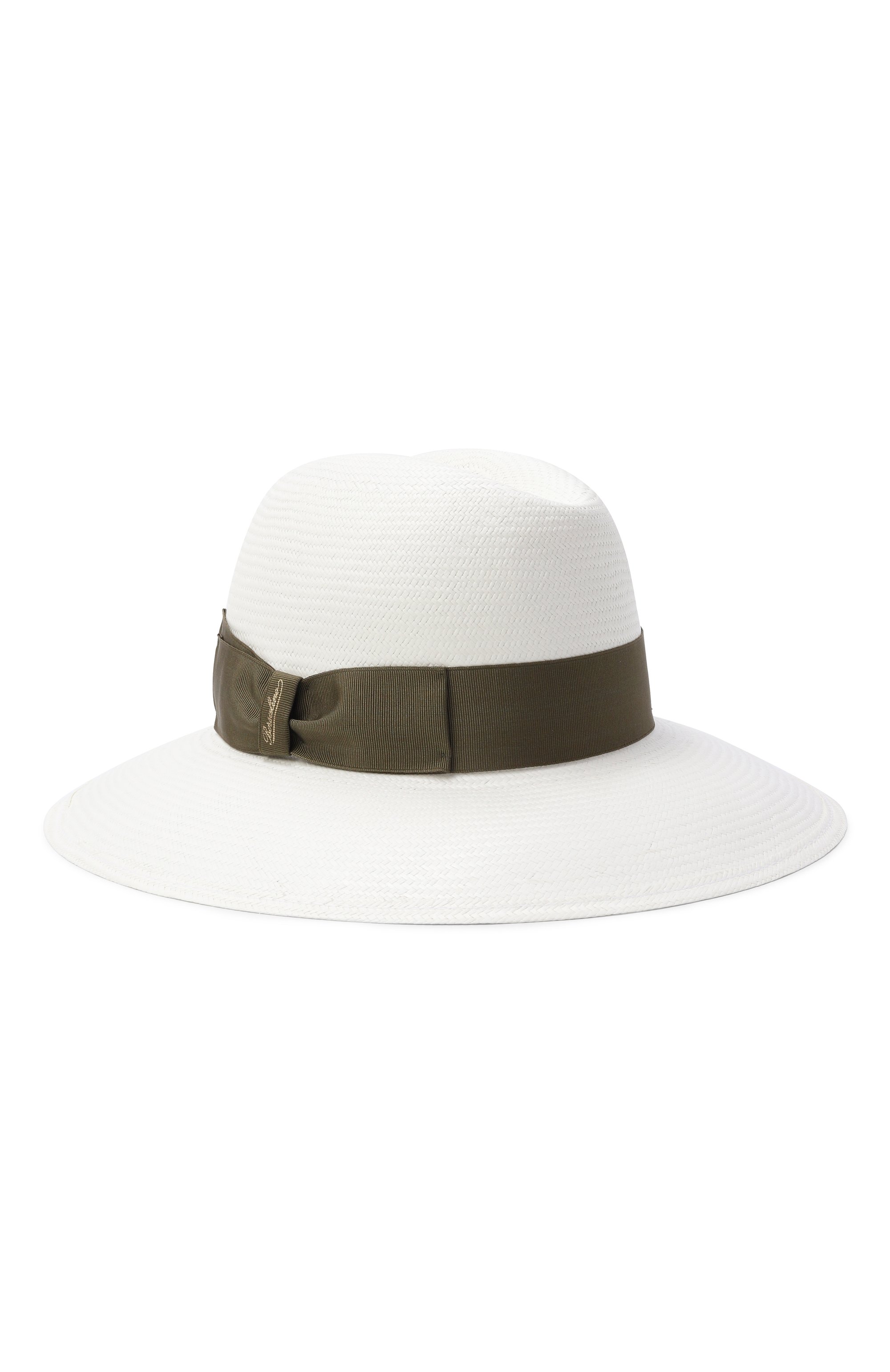 Соломенная шляпа BORSALINO белого цвета по цене 42550 руб., арт. 231979, фото 1 Соломенная шляпа BORSALINO, арт. 231979, фото 1