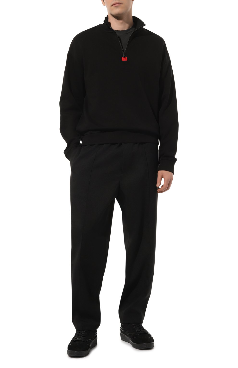 Хлопковый свитшот HUGO, арт. 50470121, фото 2