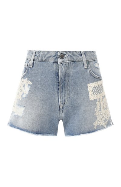 Женские джинсовые шорты ERMANNO ERMANNO SCERVINO, арт. 44 T JC08 JNS