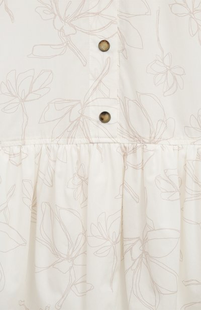 Хлопковое платье BRUNELLO CUCINELLI, арт. BL934A023C, фото 3