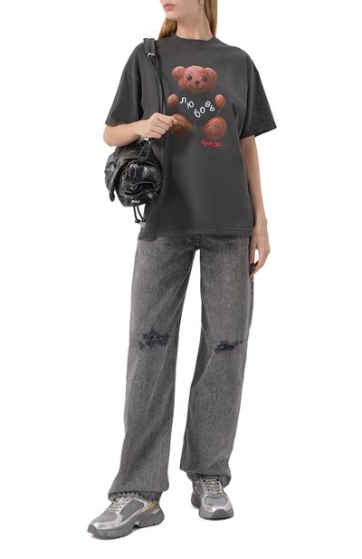 Комбинированные кроссовки lightstar GOLDEN GOOSE DELUXE BRAND, арт. GWF00724.F006475, фото 2