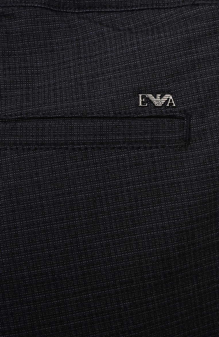 Брюки из хлопка и вискозы EMPORIO ARMANI, арт. 6K4PJ7/4N5TZ, фото 1