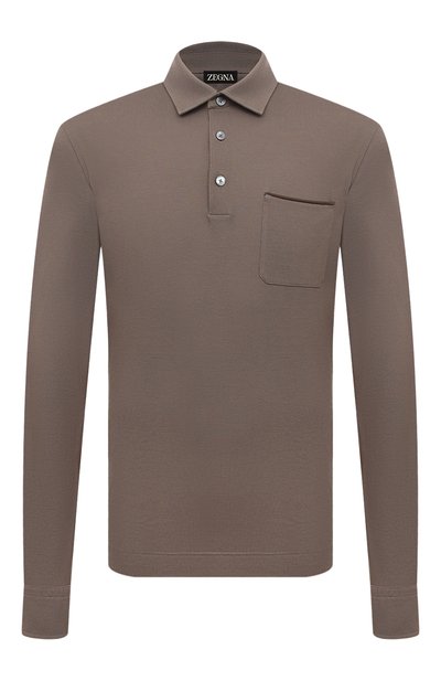 Хлопковое поло ZEGNA, арт. UD392A7/D757, фото 1