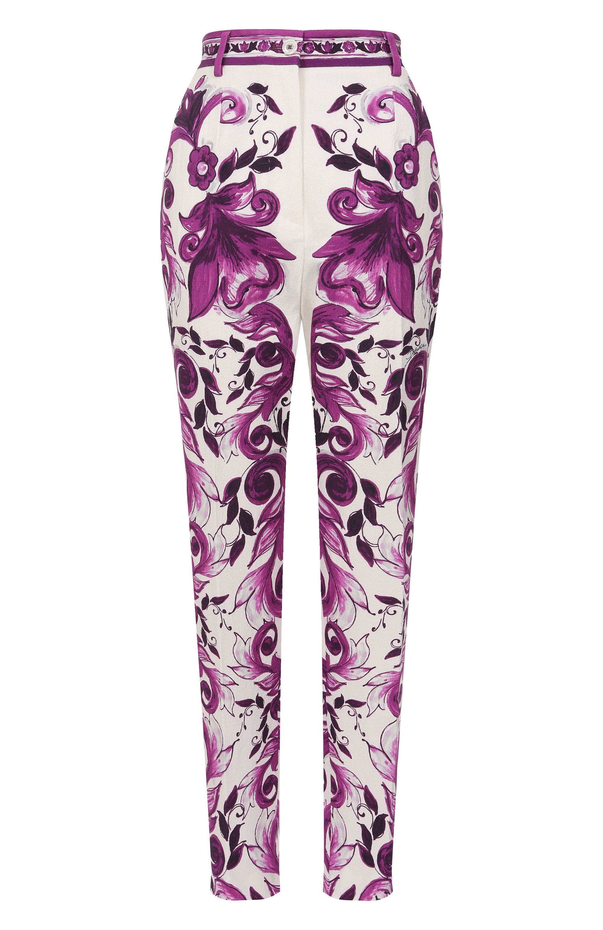 Брюки из хлопка и вискозы DOLCE & GABBANA, арт. FTAM2T/FPFSR, фото 1