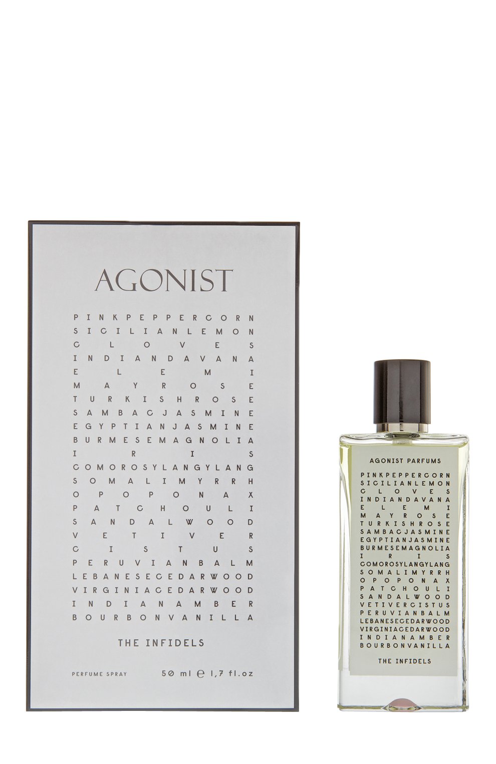 Парфюмерная вода-спрей the infidels (50ml) AGONIST, арт. 7350064450017, фото 1