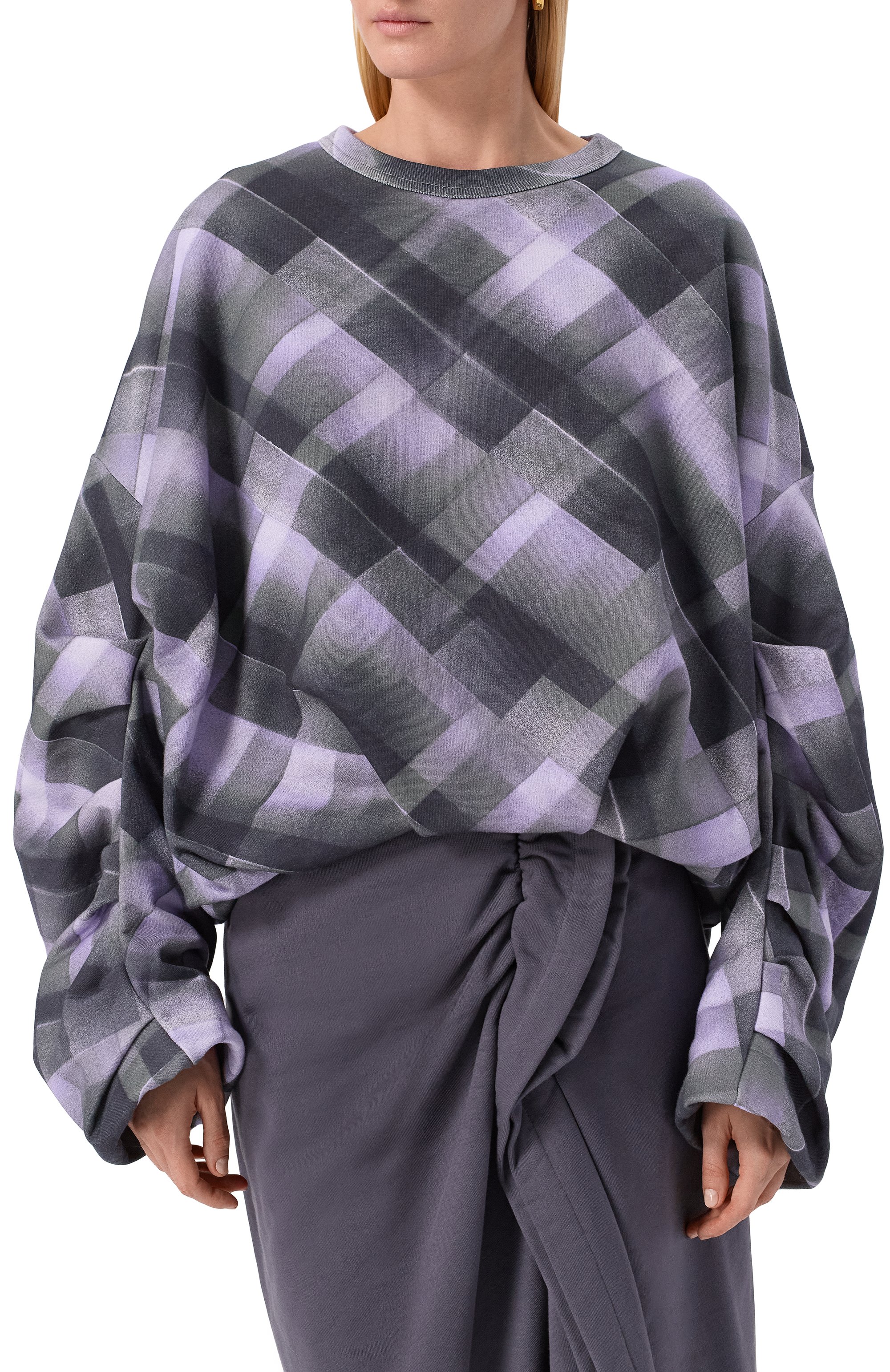 Хлопковый свитшот DRIES VAN NOTEN, арт. 011141-2614-403, фото 3