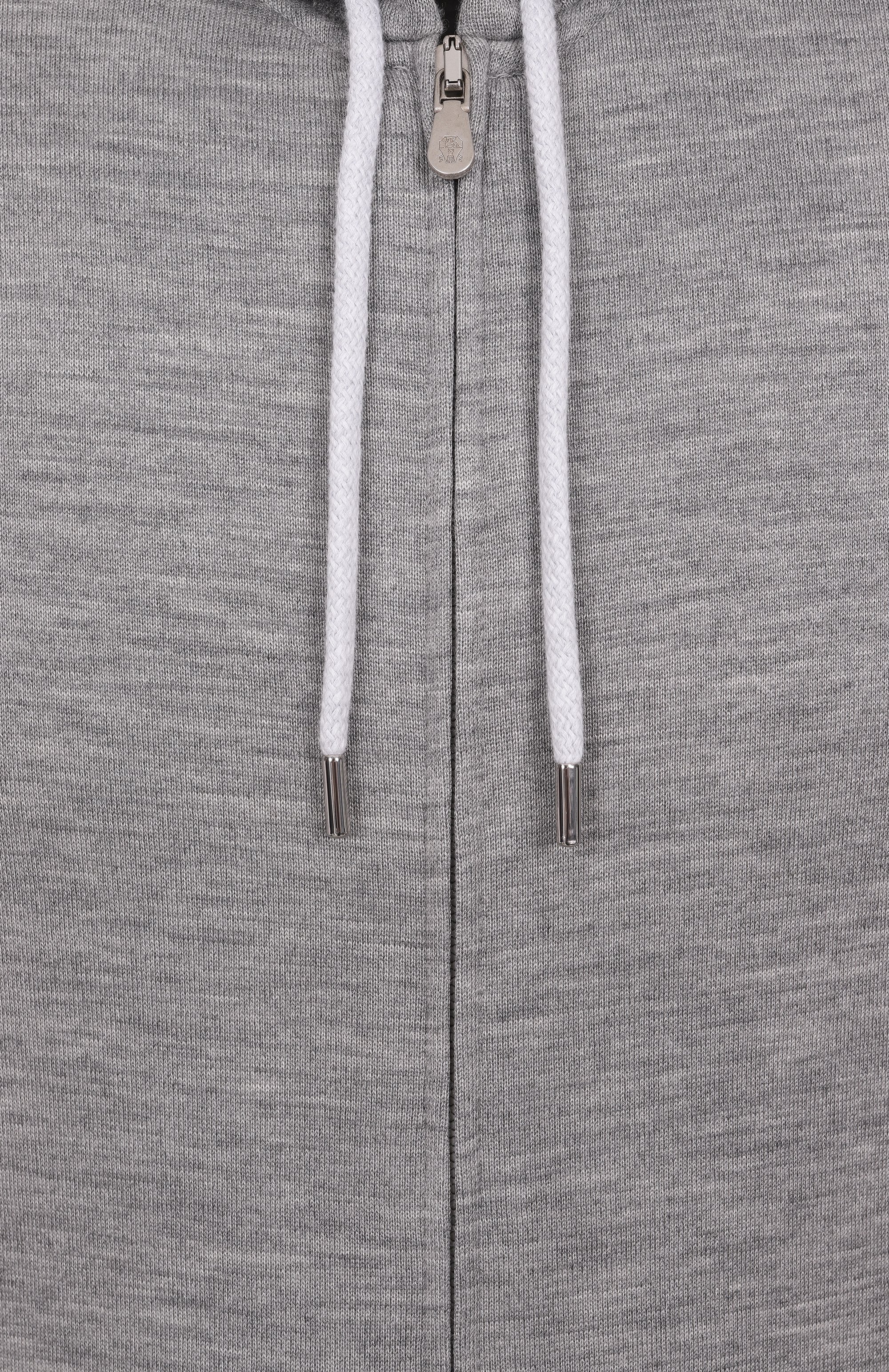 Толстовка из кашемира и шелка BRUNELLO CUCINELLI, арт. MM8359069G, фото 6