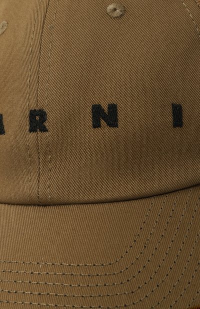 Хлопковая бейсболка MARNI, арт. CLZC0108S0/UTC311, фото 4
