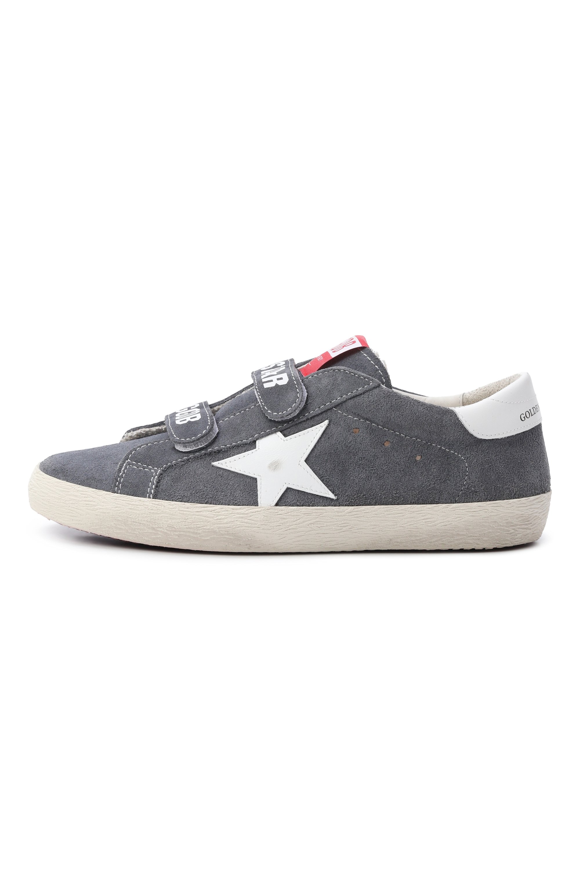 Замшевые кеды old school GOLDEN GOOSE DELUXE BRAND темно-синего цвета по цене 49950 руб., арт. GTF00111.F008036, фото 2 Замшевые кеды old school GOLDEN GOOSE DELUXE BRAND, арт. GTF00111.F008036, фото 2