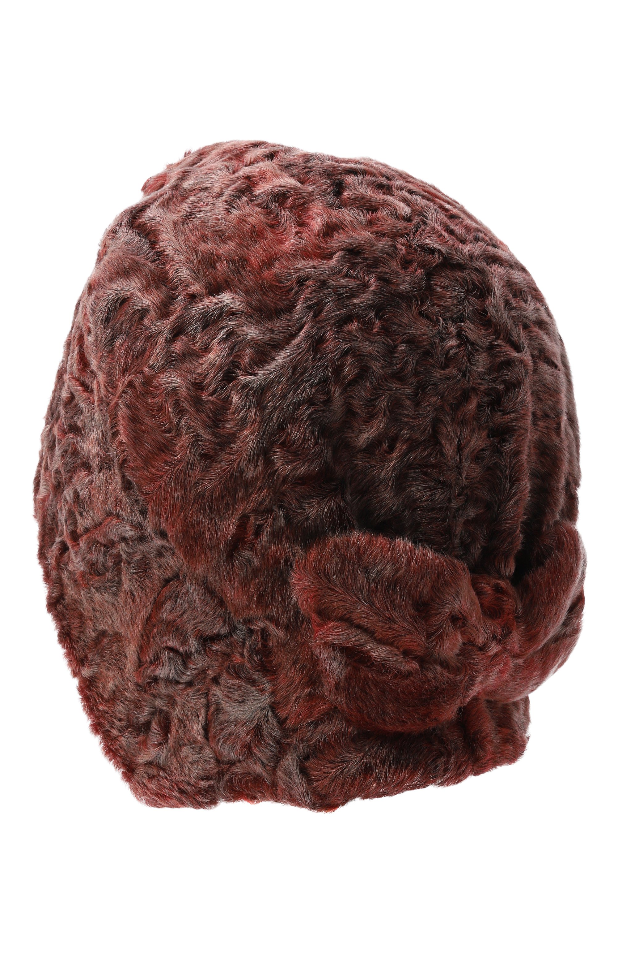 Капор мэйдд из каракульчи FURLAND бордового цвета по цене 98000 руб., арт. 0219507810015200093, фото 2 Капор мэйдд из каракульчи FURLAND, арт. 0219507810015200093, фото 2