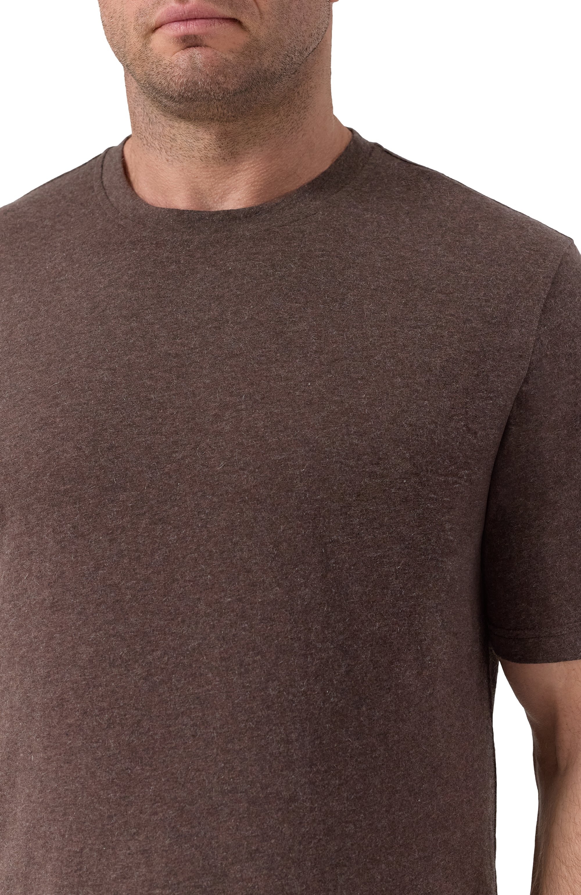 Футболка из хлопка и кашемира CAPOBIANCO коричневого цвета по цене 31250 руб., арт. 19M660.WS00./58, фото 5 Футболка из хлопка и кашемира CAPOBIANCO, арт. 19M660.WS00./58, фото 5