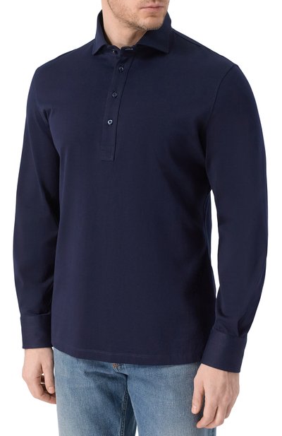 Хлопковое поло BRUNELLO CUCINELLI, арт. M0B133914, фото 3