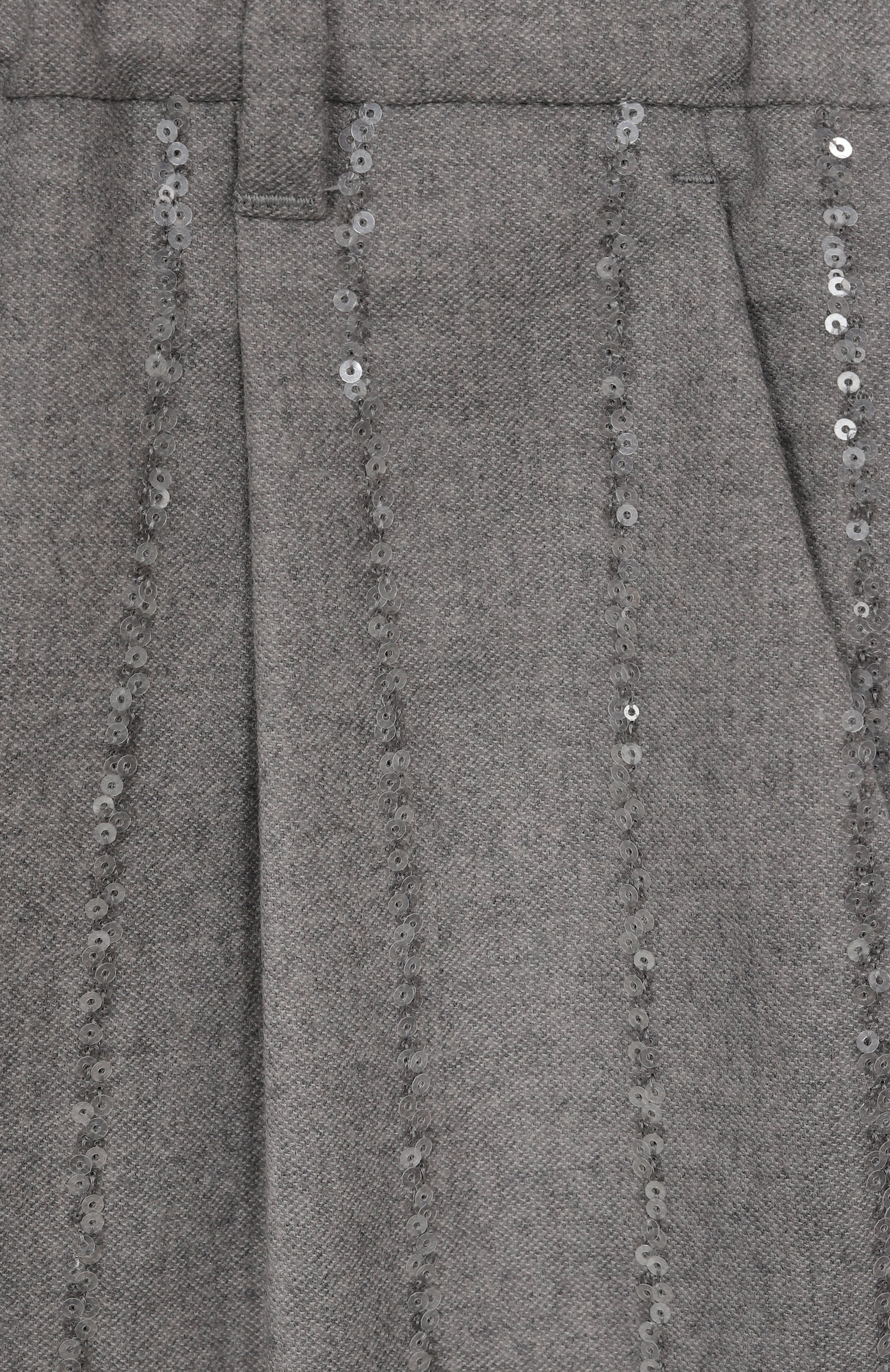 Шерстяные брюки BRUNELLO CUCINELLI, арт. BB122S282A, фото 3