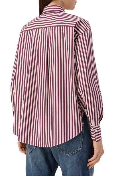 Хлопковая рубашка BRUNELLO CUCINELLI, арт. MP601NB206, фото 4