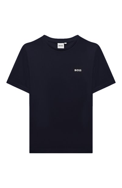 Хлопковая футболка BOSS, арт. J25P23