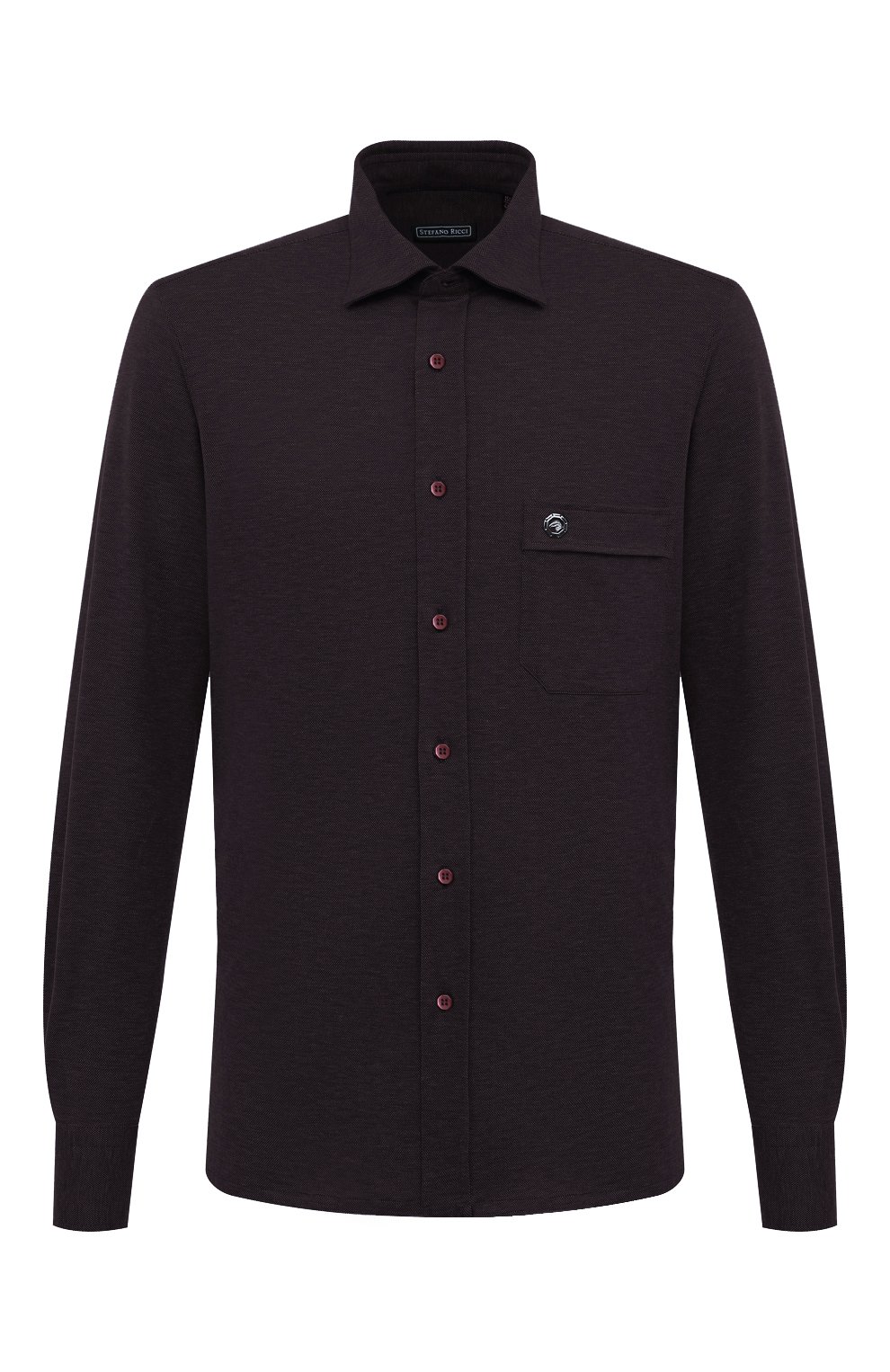 Рубашка из хлопка и кашемира STEFANO RICCI, арт. CJ006526/TE2401, фото 1