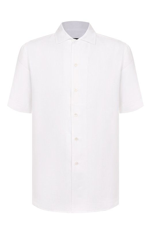 Льняная рубашка Brioni SCFH0L-P9111 Белый SCFH0L-P9111