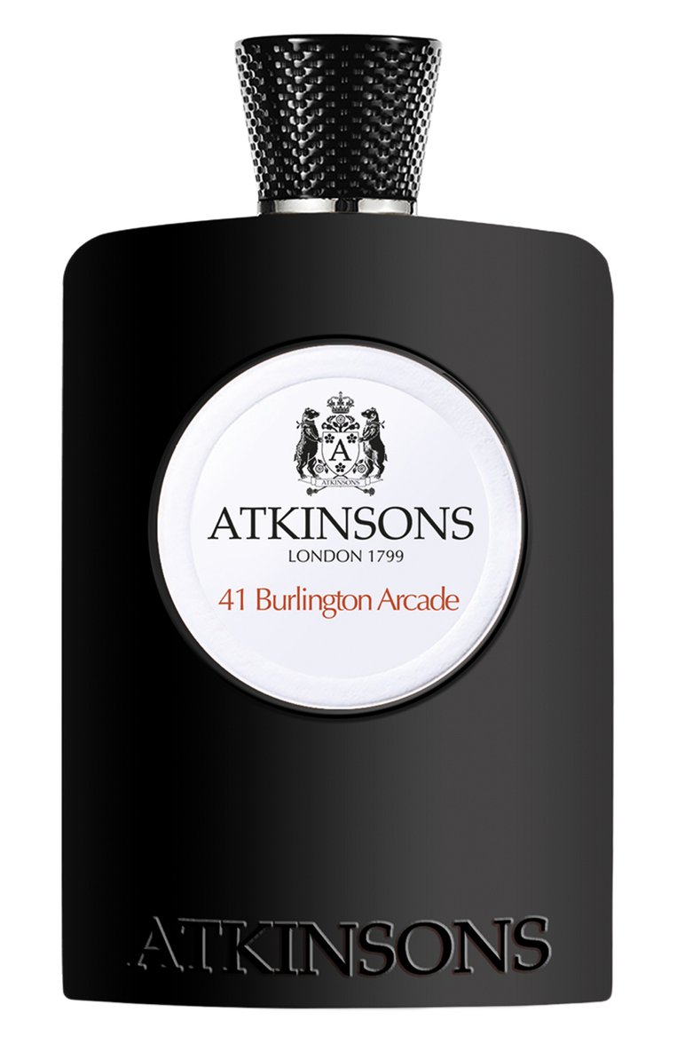 Парфюмерная вода 41 burlington arcade (100ml) ATKINSONS бесцветного цвета, арт. 8011003866540 | Фото 1 (Нос: Не проставлено; Региональные ограничения белый список (Axapta Mercury): Не проставлено; Тип продукта - парфюмерия: Парфюмерная вода; Ограничения доставки: flammable)