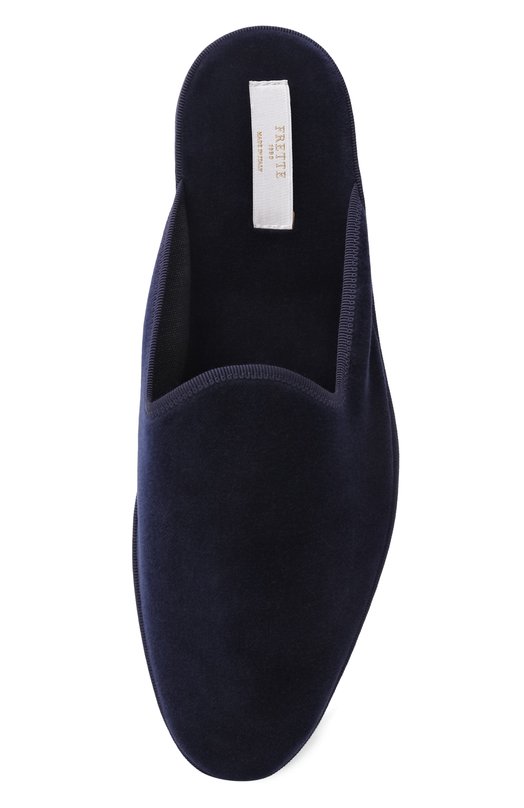 Текстильные домашние туфли Frette 25N99124 00F 90355 Синий  25N99124 00F 90355 Фото 6
