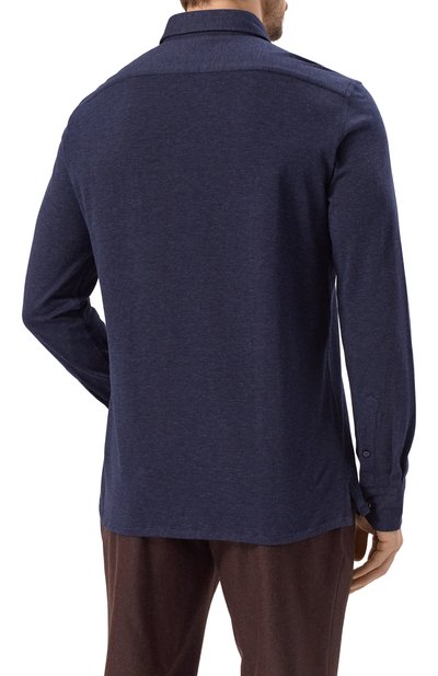 Рубашка из хлопка и кашемира STEFANO RICCI, арт. CJ007593/TE2603, фото 4