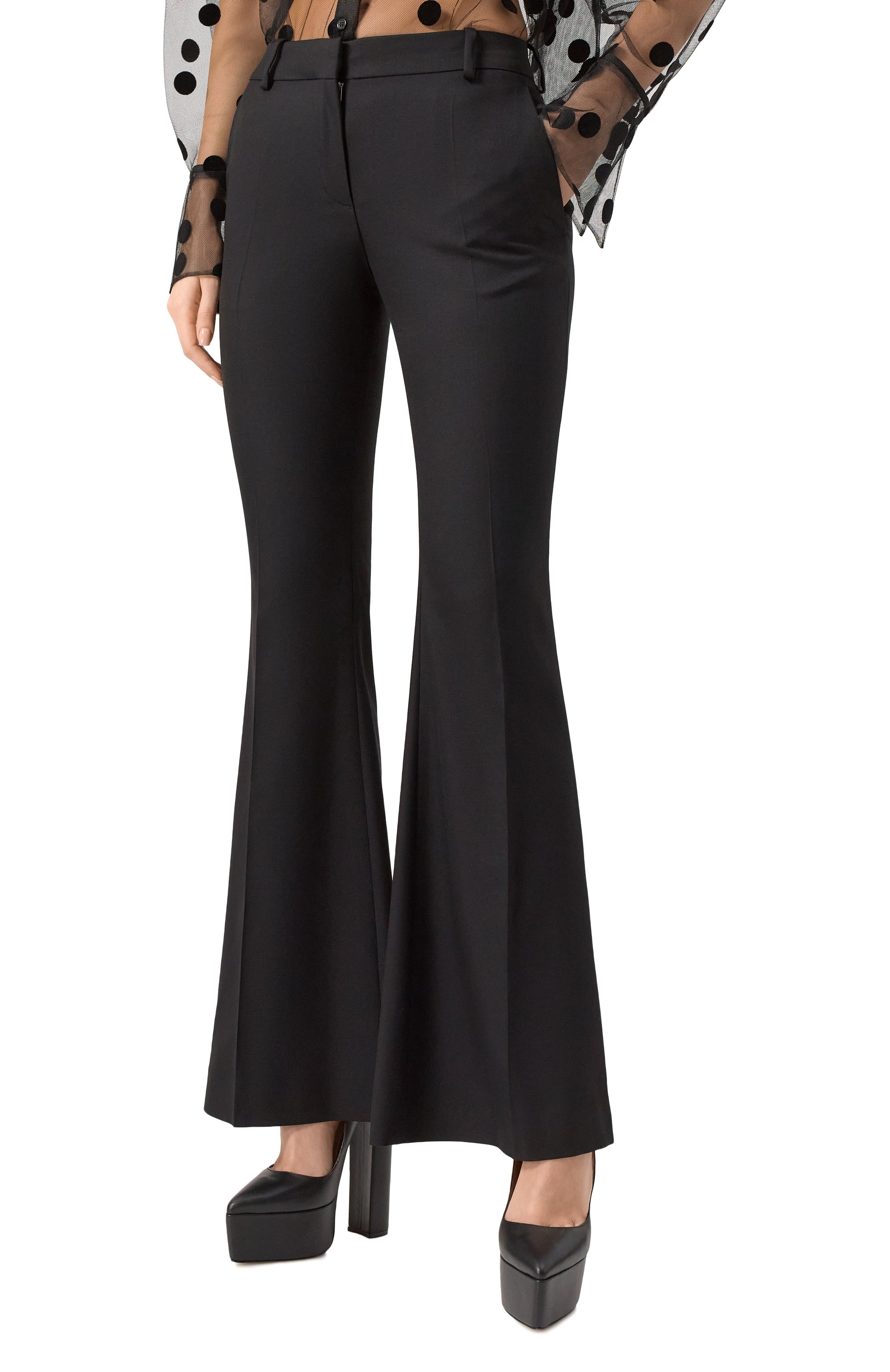 Шерстяные брюки NINA RICCI, арт. 24ACPA007/WV0322, фото 3