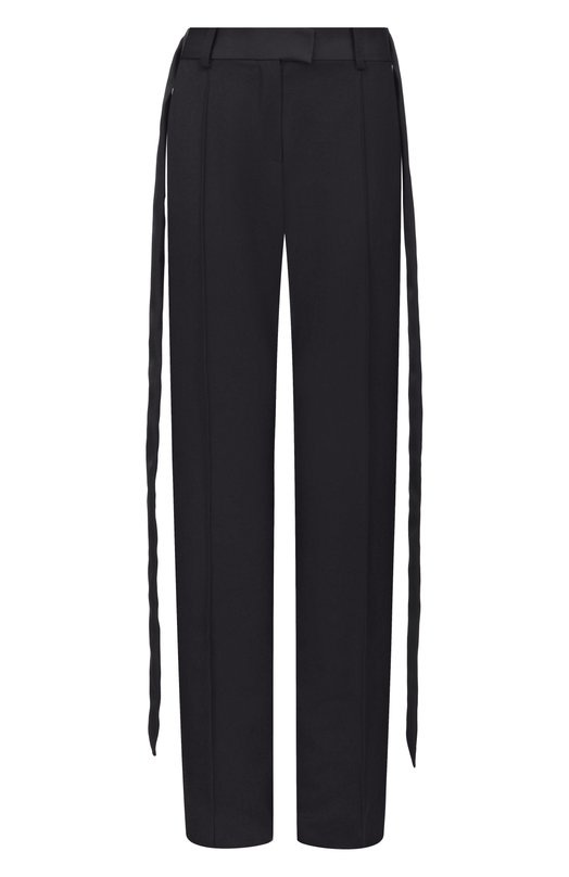 Шерстяные брюки The Attico 260WCP00285/WWW065AA Чёрный 260WCP00285/WWW065AA