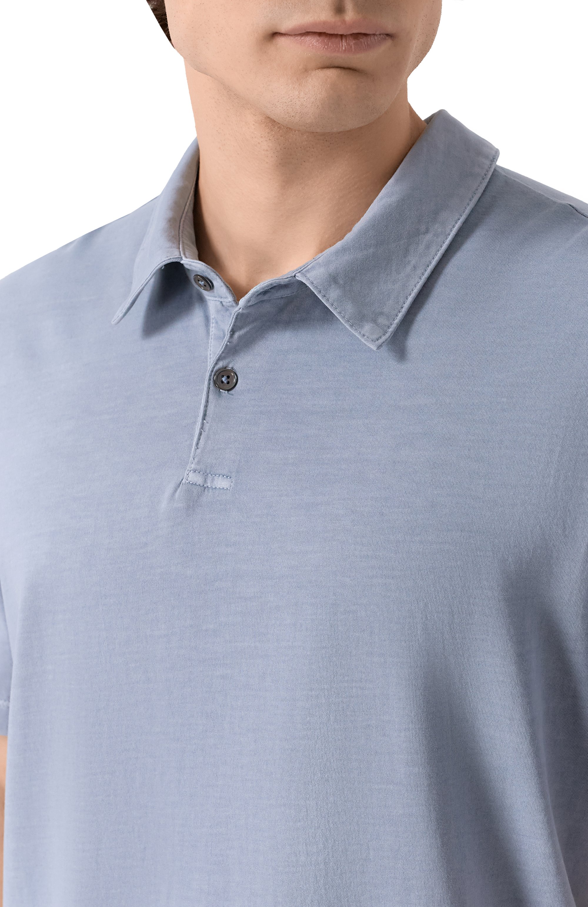 Хлопковое поло JAMES PERSE, арт. MSX3337, фото 5