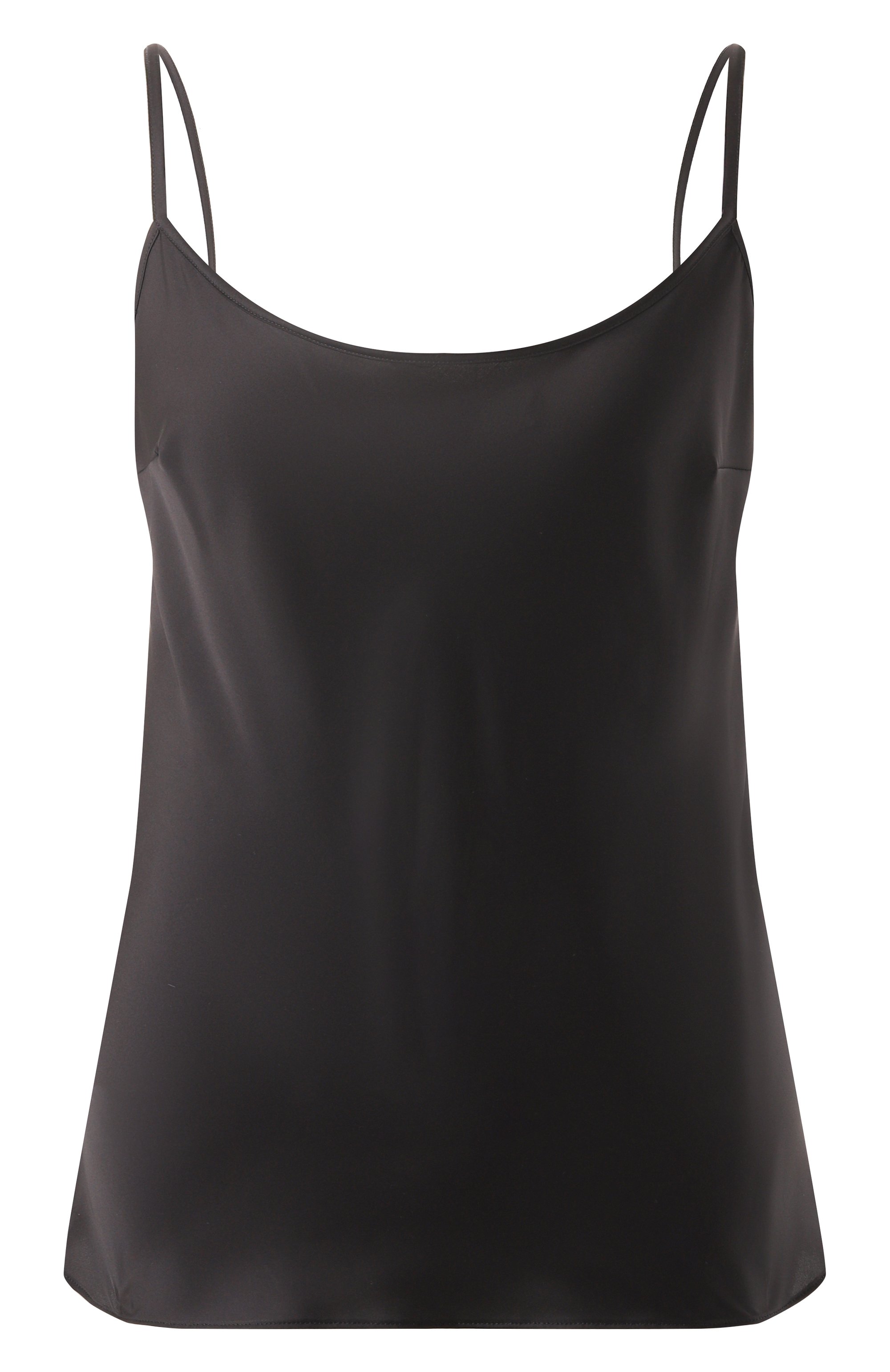 Атласный топ D.EXTERIOR черного цвета по цене 19600 руб., арт. 60667, фото 1 Атласный топ D.EXTERIOR, арт. 60667, фото 1