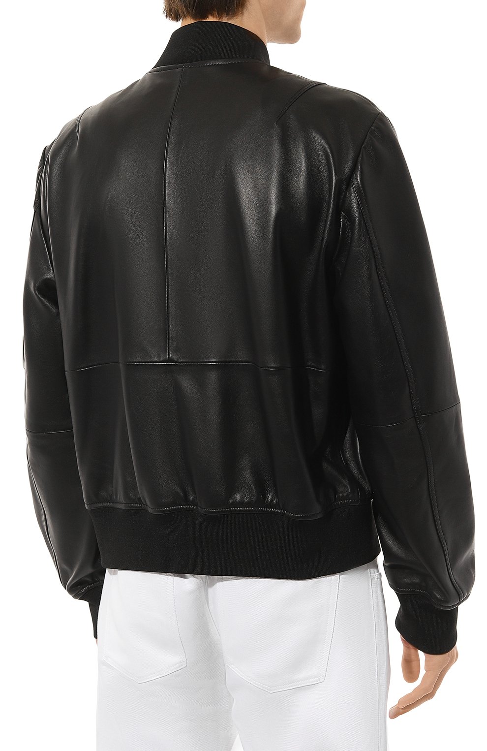 Кожаный бомбер VERSACE JEANS COUTURE, арт. 76GAVP06/CPPS3, фото 4