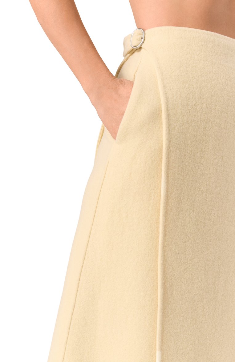 Шерстяная юбка JIL SANDER, арт. J40MA0142-J40020, фото 1