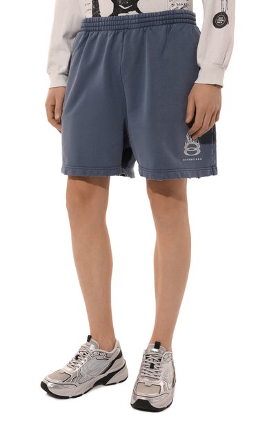 Хлопковые шорты BALENCIAGA, арт. 676137/TQVW9, фото 3