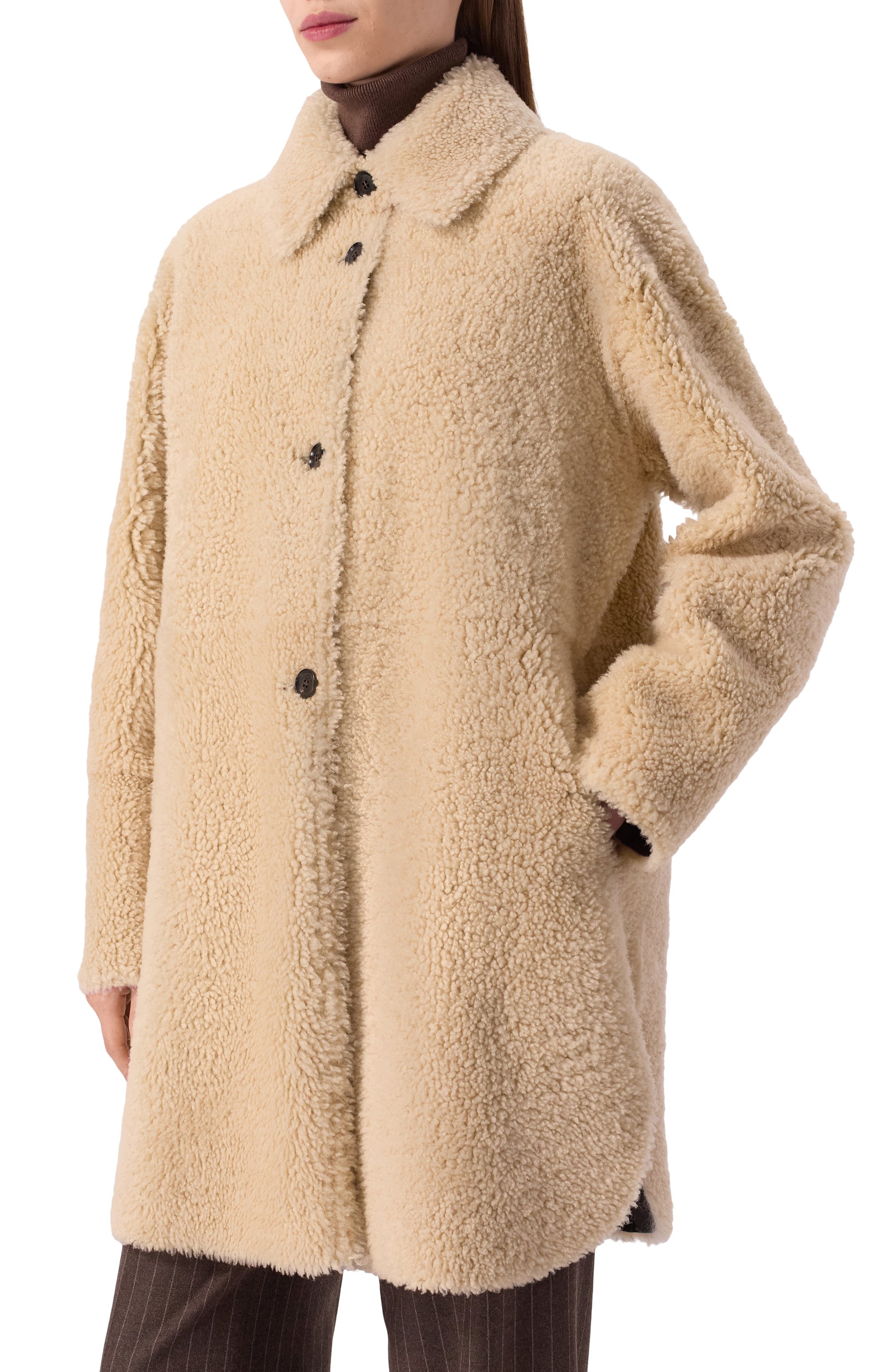 Двусторонняя дубленка KITON, арт. D58674K0545F01, фото 6