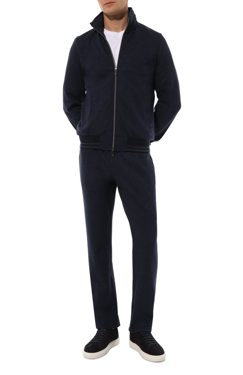 Брюки из шерсти и хлопка CAPOBIANCO, арт. 17M750.PL00., фото 2