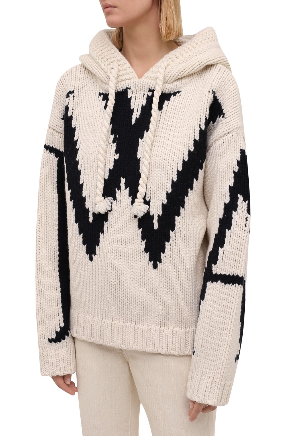 Шерстяное худи JW ANDERSON, арт. KW0526 YN0146, фото 3