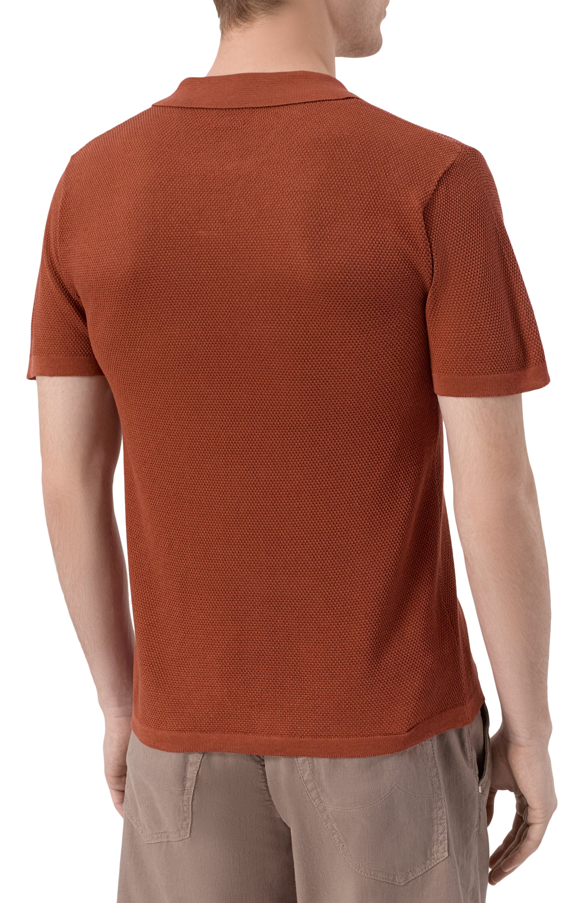 Шелковое поло DANIELE FIESOLI, арт. SE1103, фото 4