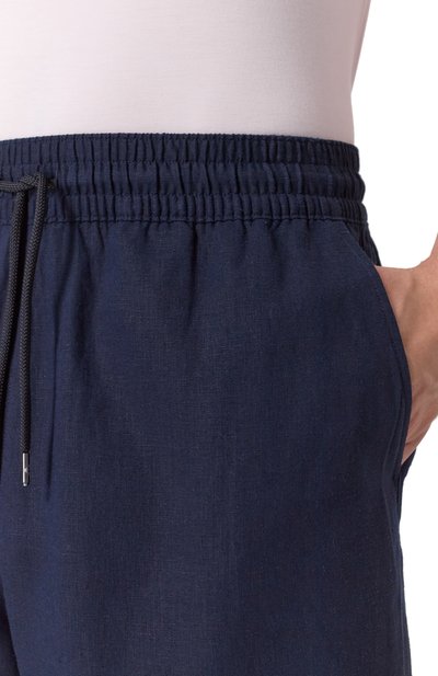 Шорты изо льна и вискозы EMPORIO ARMANI, арт. EM000681/AF12356, фото 5